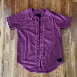 Pacsun On the byas medium baseball Jersey shirt